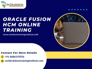 Oracle Fusion HCM Online Training  Oracle Cloud HCM Online